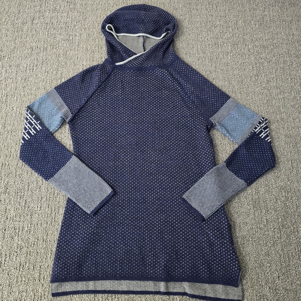 Krimson Klover Mover Maker 2.0 Tunic Sweater Merino Wool Blend Size Small